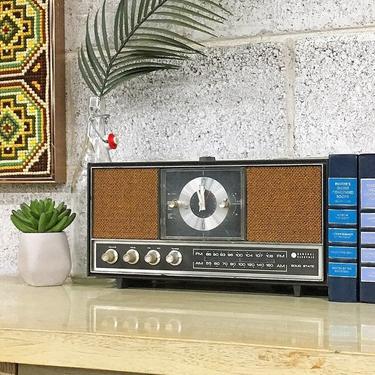 Vintage Record Player Retro 1970s General Electric + Solid