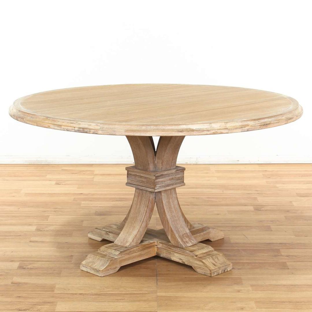 Z Gallerie Round Dining Table Archer 2 | Loveseat (Los Angeles ...