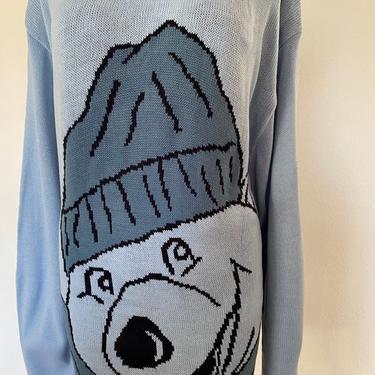 Rare 1990's Vtg SOUTH POLE SWEATER vintage South Pole Winnie The Pooh Sweater, Winnie the Pooh hip hop sweater 90s streetwear size xl 