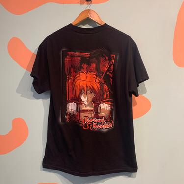 Vintage Rurouni Kenshin Manga Anime T-Shirt Size Medium tee 