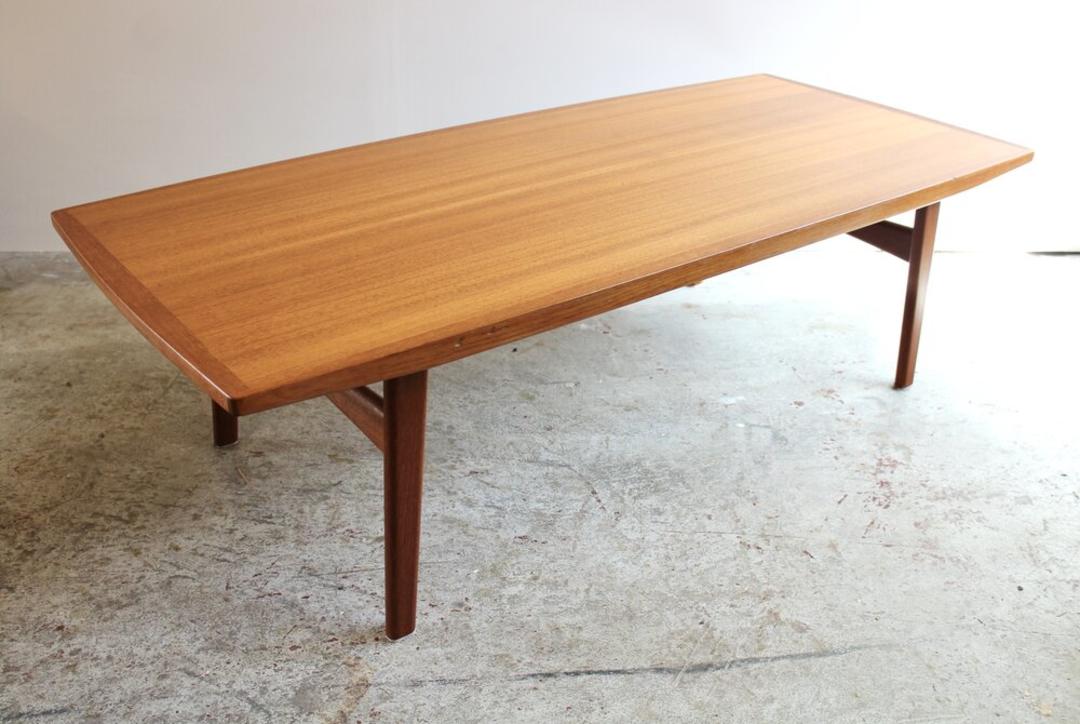 Norwegian Teak Coffee Table by Kjell Karsten Flaten Form and Function