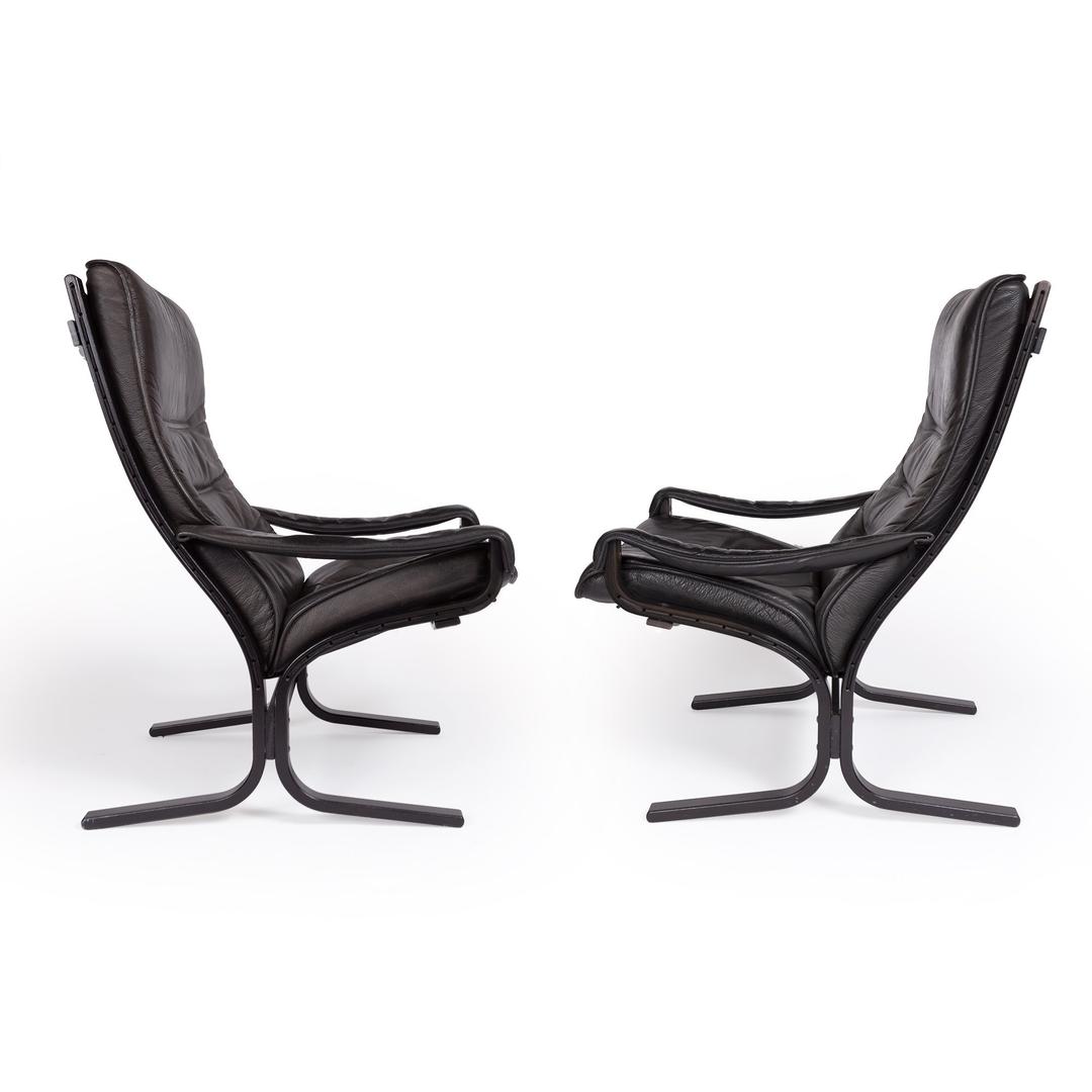 Ingmar Relling “SIESTA” Lounge Chair & Ottoman Pair, Norway Ca. 1960