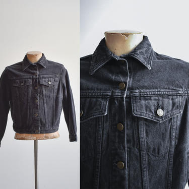 Vintage Black Gap Jean Jacket 