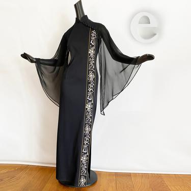 Vintage Alfred Shaheen Asian Maxi Dress  60s 70s | Ellie Mayhem's -  Atlanta, GA | ATTIC