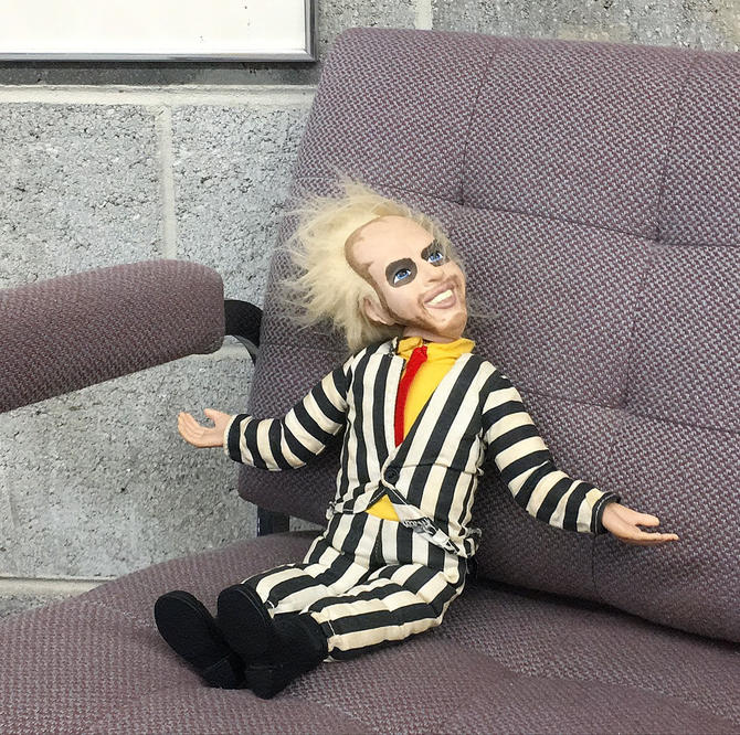 Beetlejuice pull string doll deals