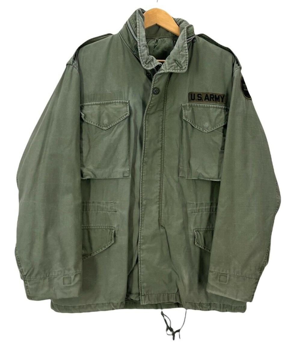 Vintage 60's US Military Army M65 Olive Green Field Jacket | Downtown ...