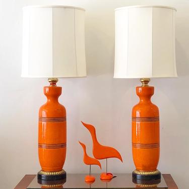 Monumental Frederick Cooper Lamps 