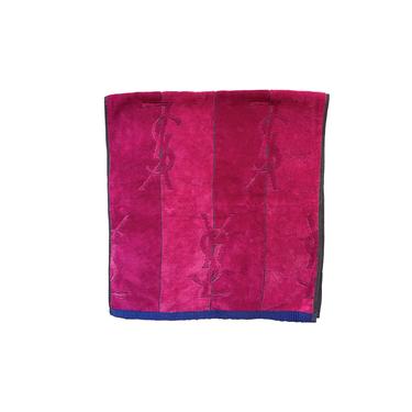 YSL Pink Logo Wash Cloth