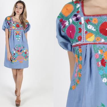 fiesta embroidered dress HAND EMBROIDERED MIDI/MAXI DRESS- FIESTA TIME – Molly's! A Chic and Unique  Boutique main image 1