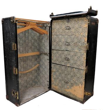 Antique Wardrobe Steamer Trunk – Dandy