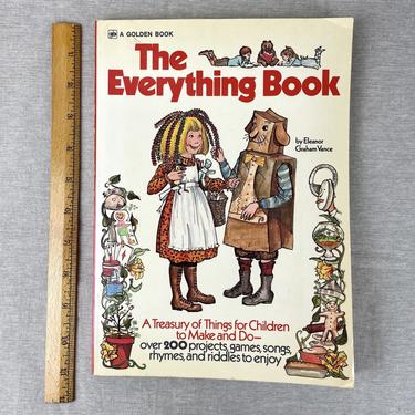 The Everything Book - Eleanor Graham Vance - 1974 softcover 