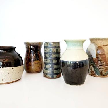 Vintage Studio Pottery Vases & Crocks Your Choice - Free Shipping 
