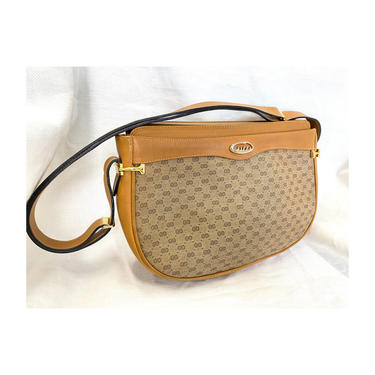 Treasures of NYC - Gucci Brown Monogram Mini Shoulder Bag