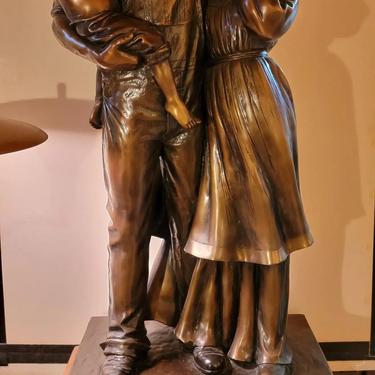 Large Bronze "Promise of the Prairie" G. W. Lundeen 
