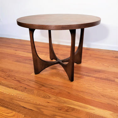 Mid Century Broyhill Brasilia Round End / Side Table | ProRefine ...