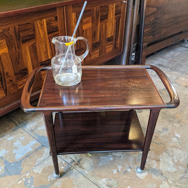 rosewood serving cart by j.l. moller (MCE-7311)