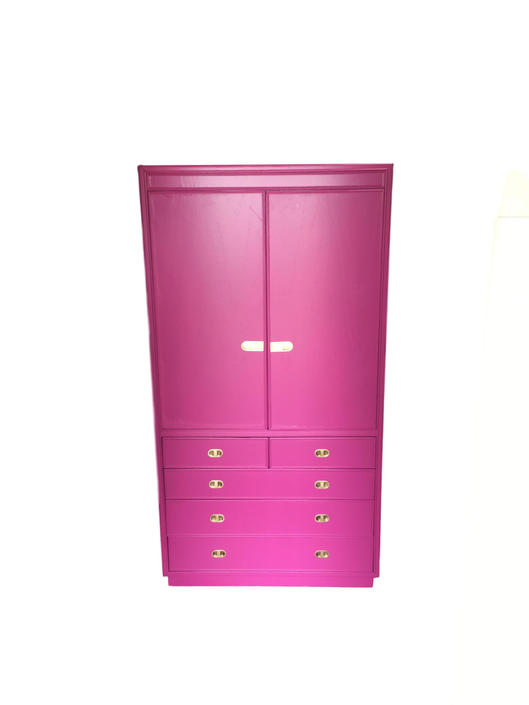 Armoire Girls Bedroom Chest Of Drawers Dresser Hot Pink