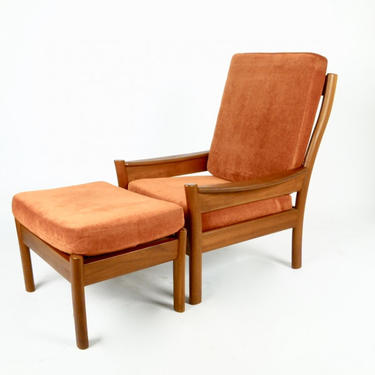 Dyrlund Lounge Chair + Ottoman