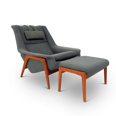 Vintage 1960s Dux Lounge Chair by Folke Ohlsson 