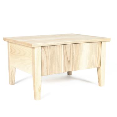 Rift Low Bedside Table