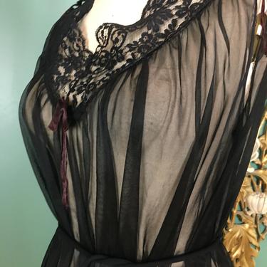 Sheer vintage online nightgown