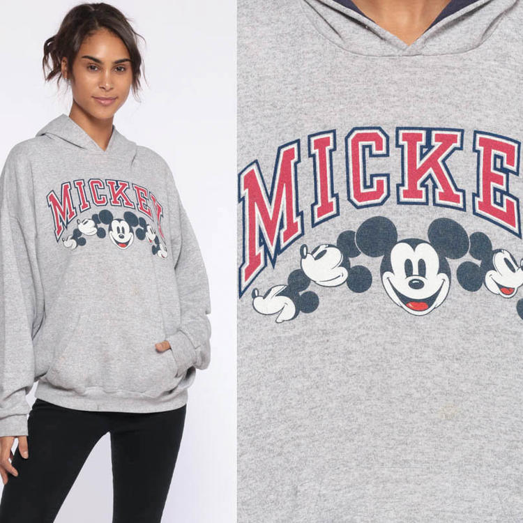 トップス Disney SWEATSHIRTS 1980s SWT2507 Vintage Walt Disney Sweatshirt 1980s | Mickey Mouse Big