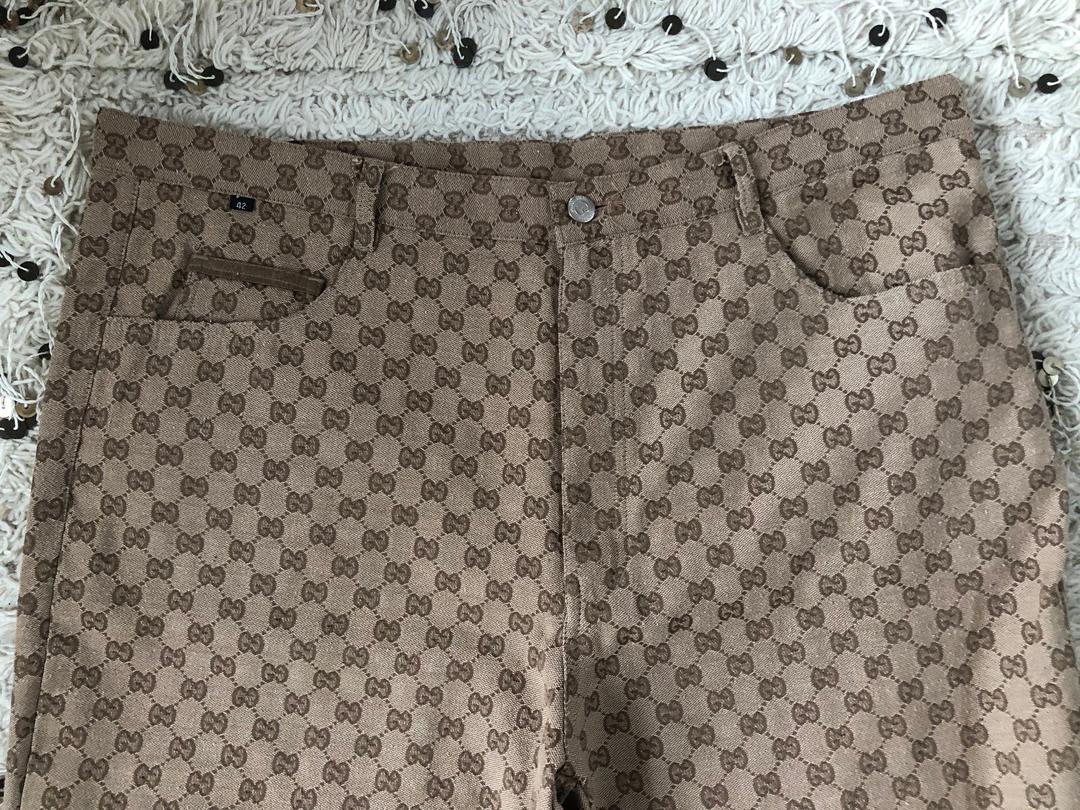 Gucci monogram pants online