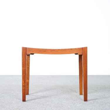 Danish Oak Arched Stool/Side Table - (316-192.2) 