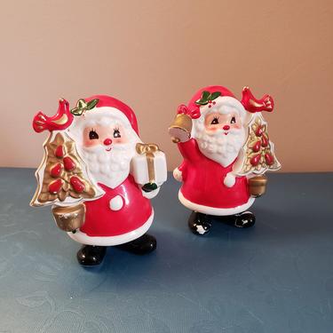 Vintage 1950's Napcowear Santa / 60s Santa Claus Christmas Kitch Knick Knack Ceramic 