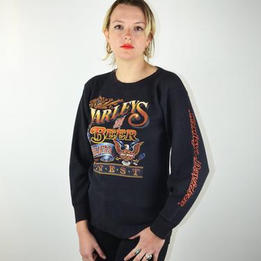 Vintage 90s Harley Davidson Shirt / Long Sleeve Womens Mens 