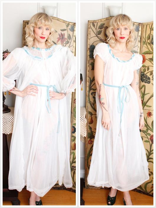 Vintage nightgowns online 1950s