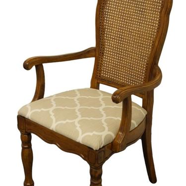 Thomasville Furniture Decorum Collection Cane Back Dining Arm Chair 9161-861-862 