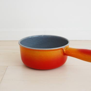 Vintage Descoware flame cast iron dutch oven 8 3-A / | Earthship