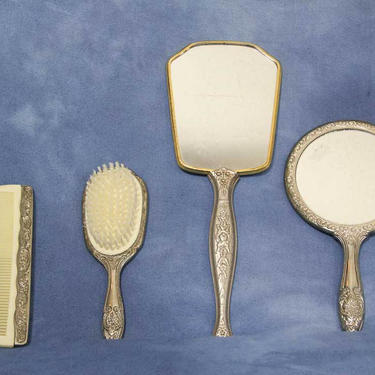 Antique Vanity Set Retro 1930s Art Deco + Hand | Retrospect  display picture 1