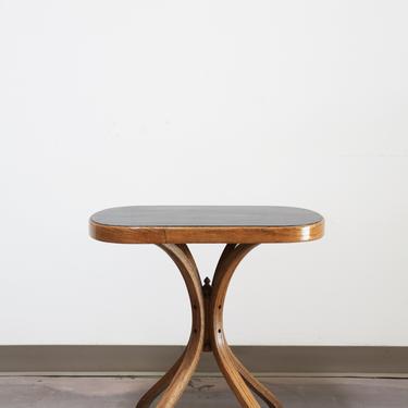 Vintage MCM Bentwood Side Table 