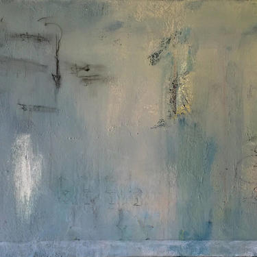 stand up/sit down - contemporary post modern abstract expressionsim art - original painting 