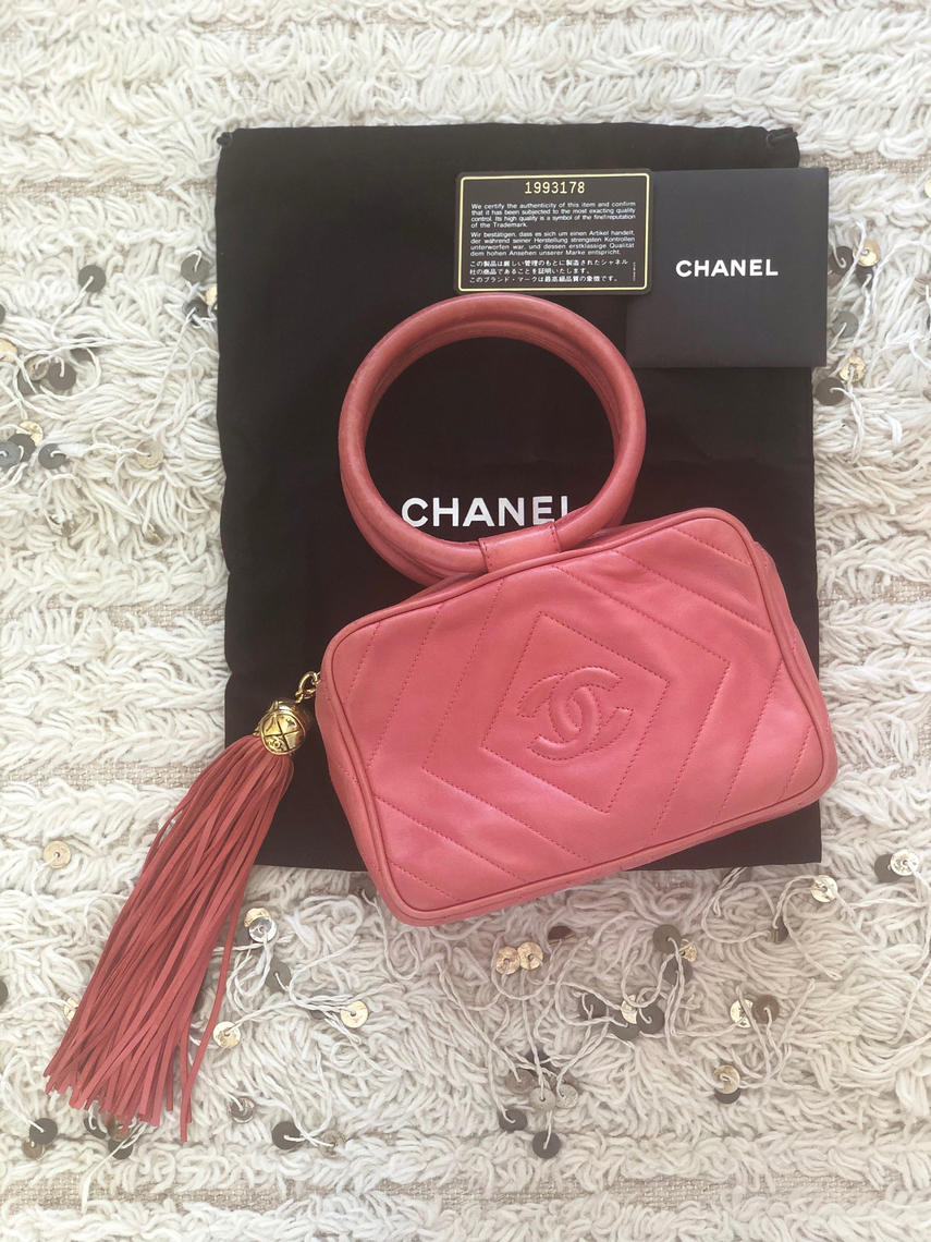 Vintage CHANEL CC Turnlock Logo Classic DOUBLE Sided Flap -  Hong Kong