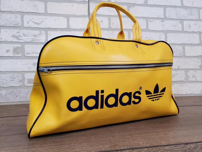 Yellow and Black Adidas Spa Gym Sports Bag Carry On Reds Rusty Relics Blaine MN