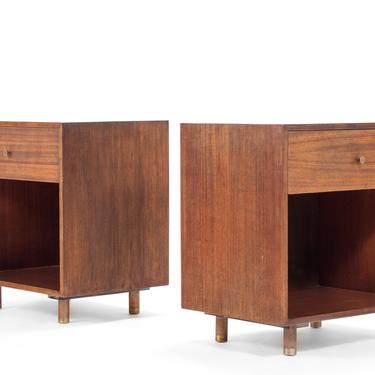 Set of Two (2) End Tables by Harvey Probber 