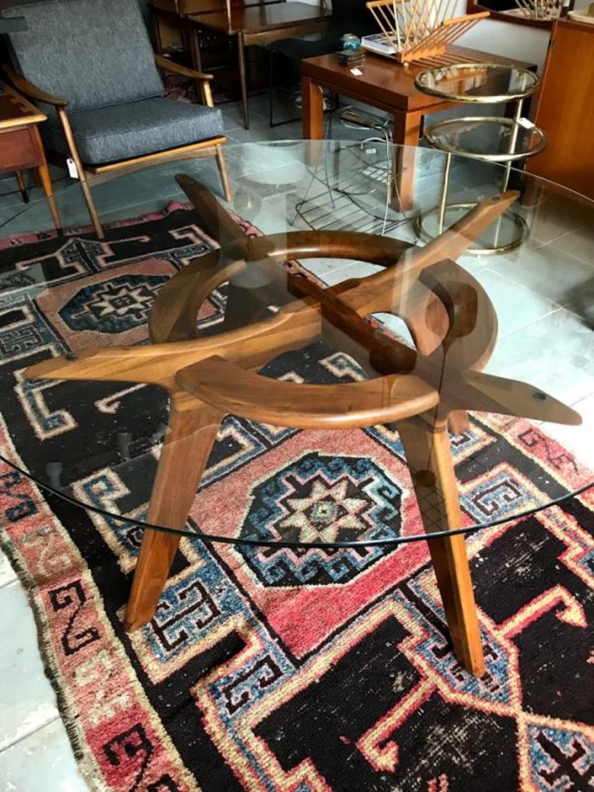 Mid Century Modern Adrian Pearsall Compass Dining Table Modern Vibe