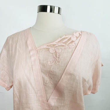 Vintage Gucci Linen Top, 1970s 