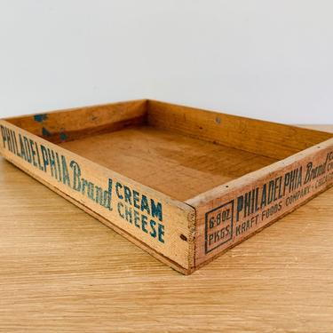 Vintage Philadelphia Cream Cheese Box 