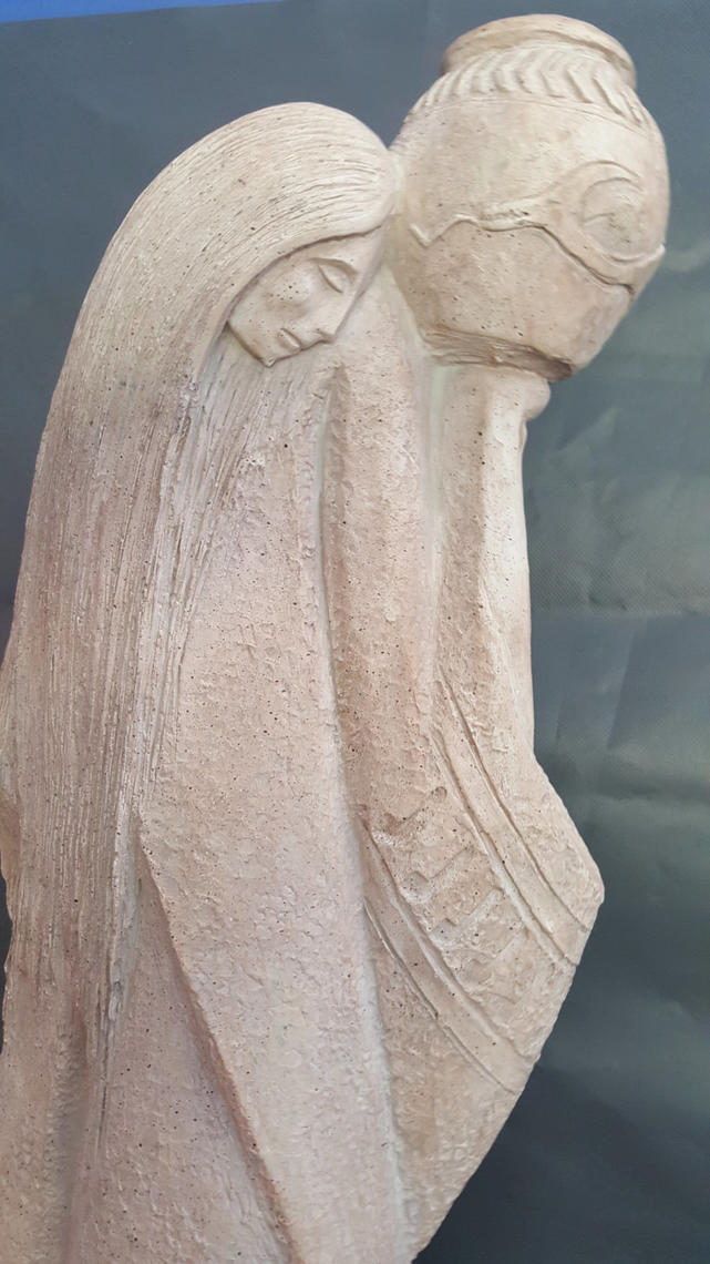90年代メキシコで購入した男女の石膏像 Austin Sculpture社製