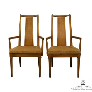 Set of 2 American Of Martinsville Asian Style Dining Arm Chairs 1900-17 