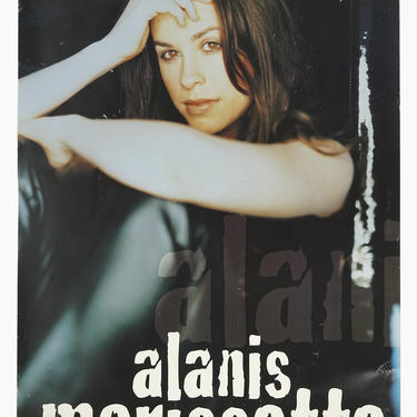 Muzuputs Poster Alanis Morissette - 30,5 x 20,3 cm - Vintage - Rétro