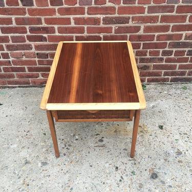 Lane mid-century modern side table, rehab'd