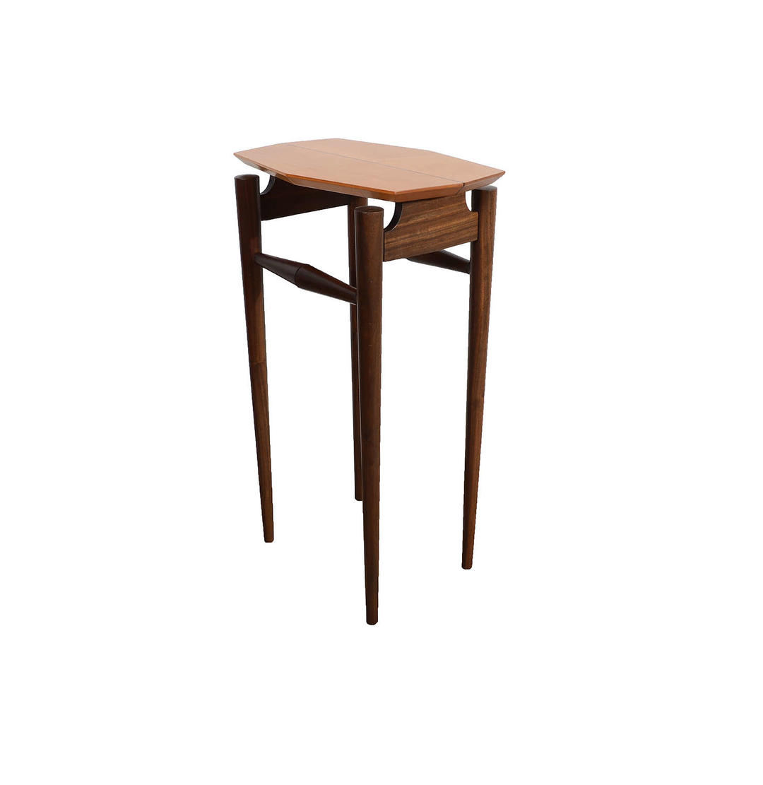 Black Walnut and Maple Table Mid Century Modern Finn Juhl Hearthside