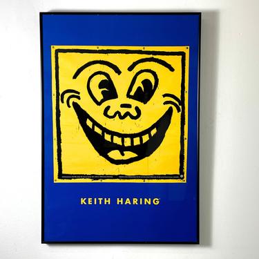 Rare Keith Haring Smile Limited Edition Print 1993 