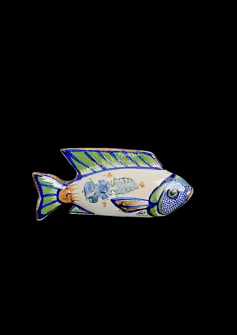 Vintage mid century ceramic fish figurine outlet sculpture modernist