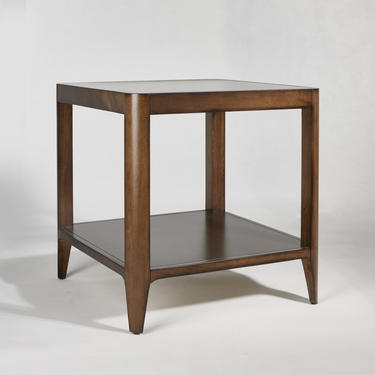 Walnut Mid Century Side Table, Mid Century End Table  - Bella Collection - Ekais 